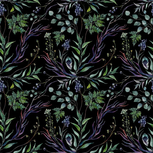 Botanical Greenery Wallpaper