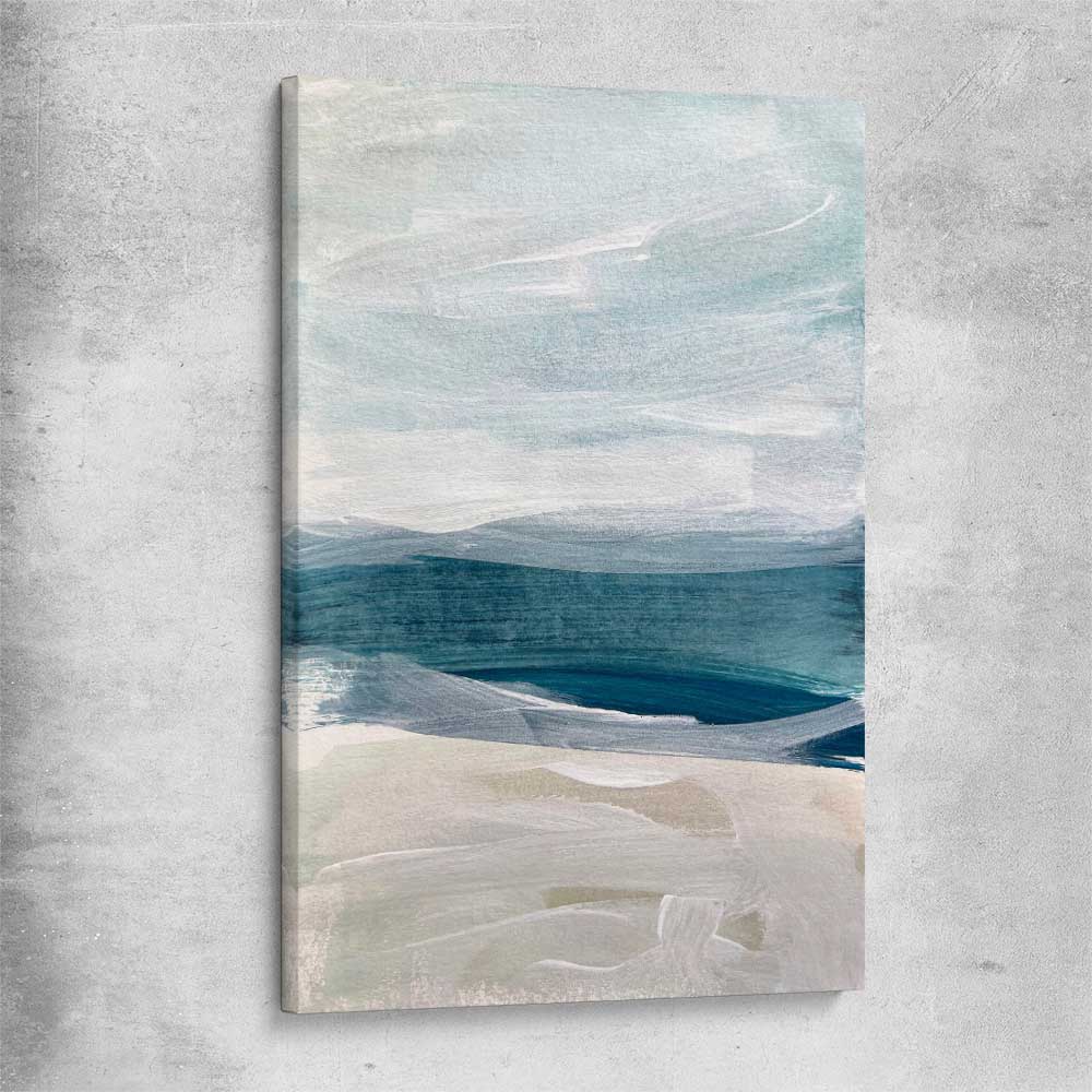 Beach Shades stretched canvas - part of our high quality canvas abstract wall art collection