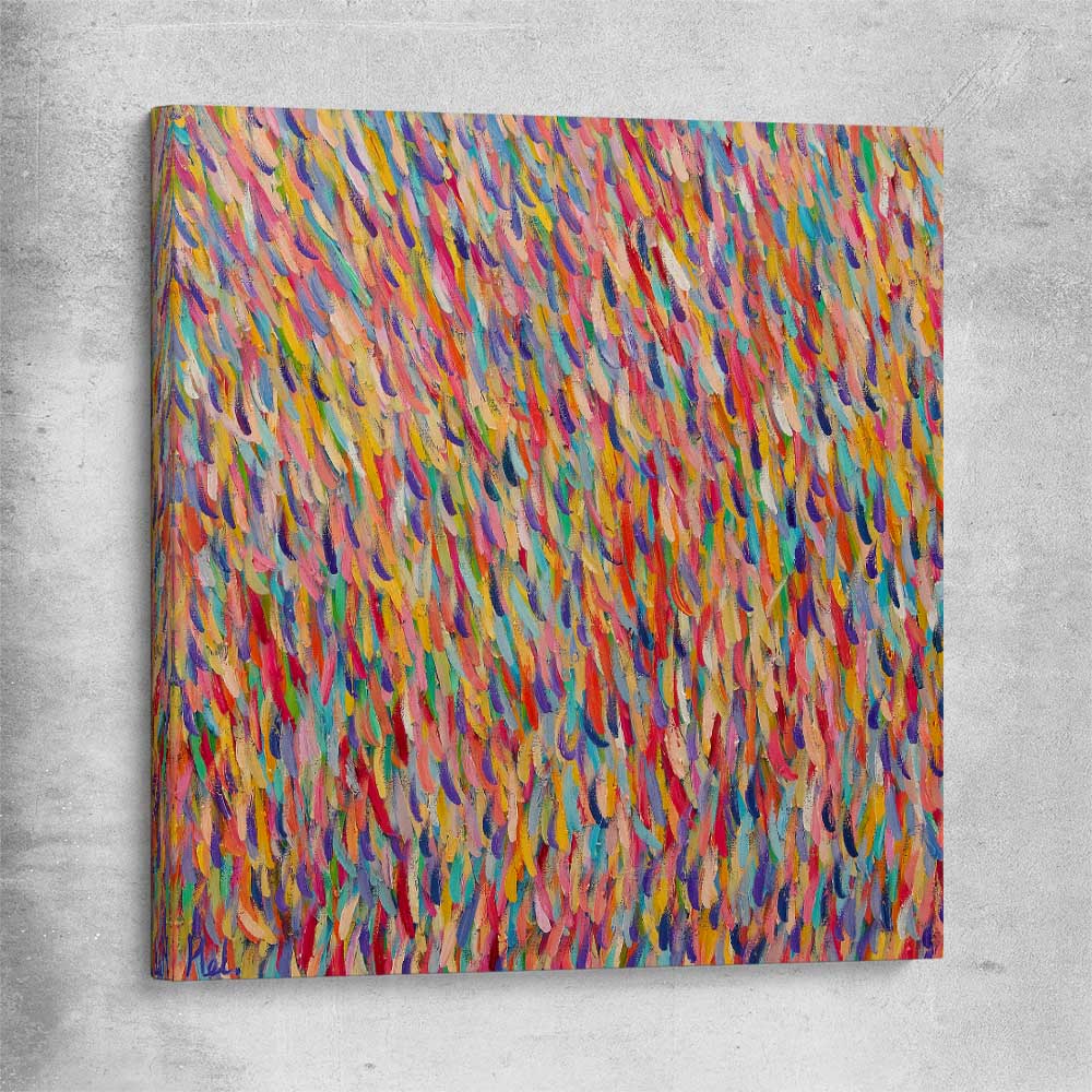 Colour Envy stretched canvas - part of our high quality canvas abstract wall art collection