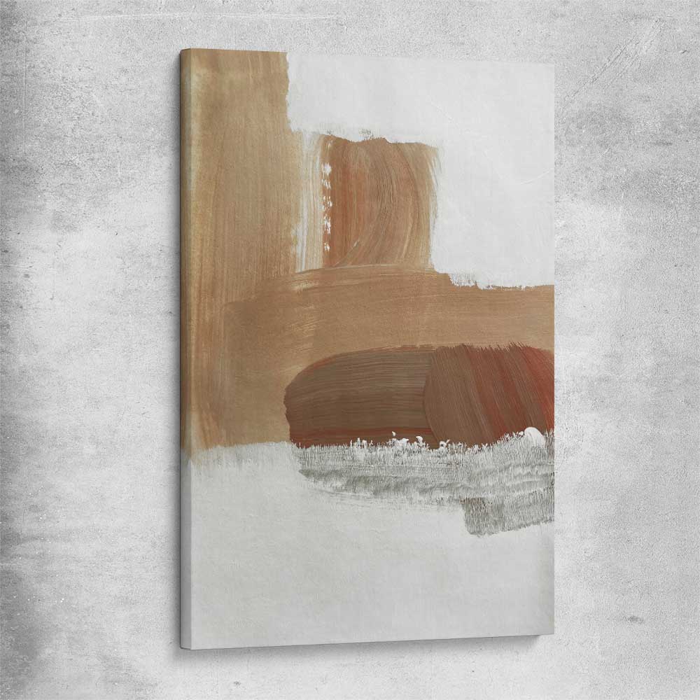 Desert Tones stretched canvas - part of our high quality canvas abstract wall art collection