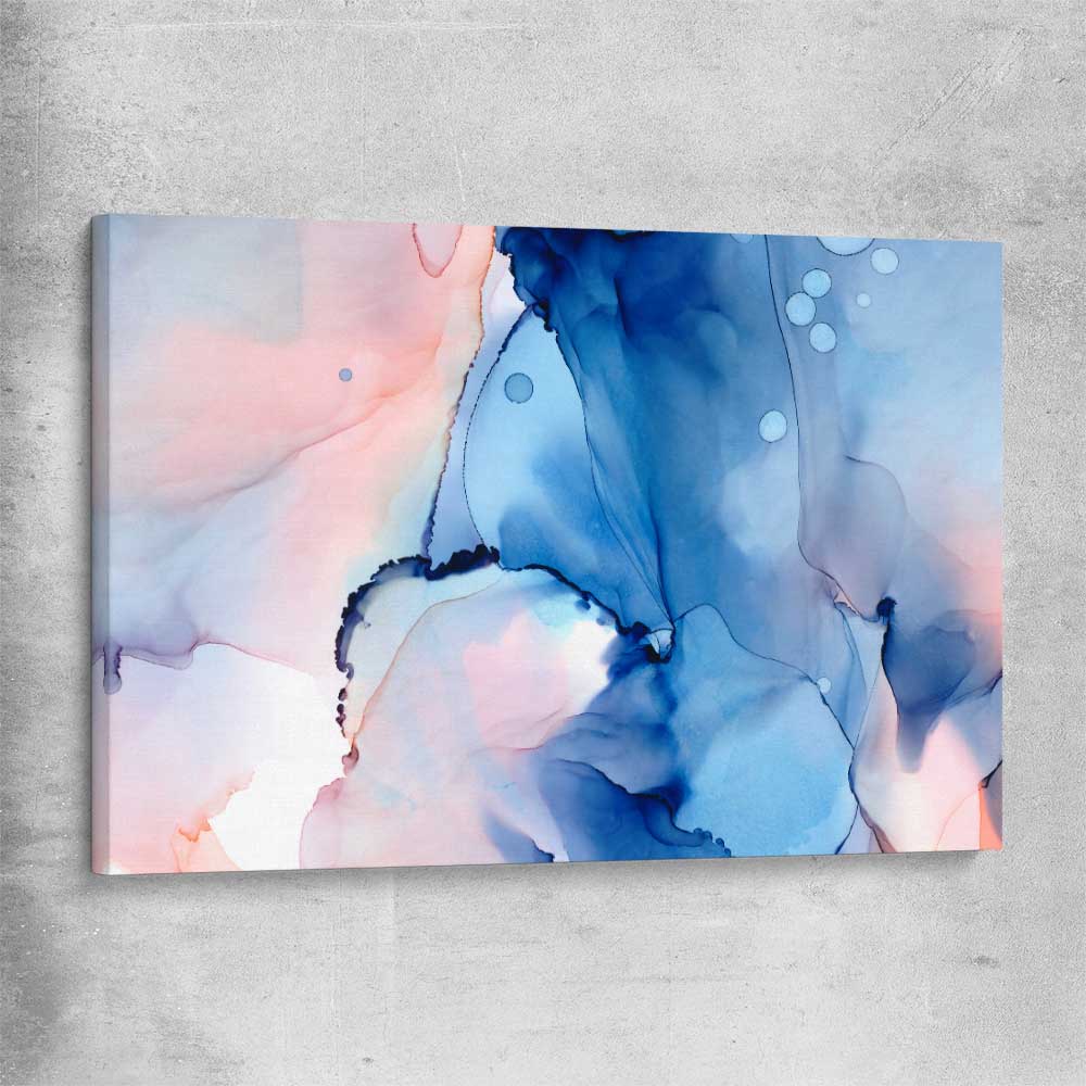 Ethereal Smoke stretched canvas - part of our high quality canvas abstract wall art collection