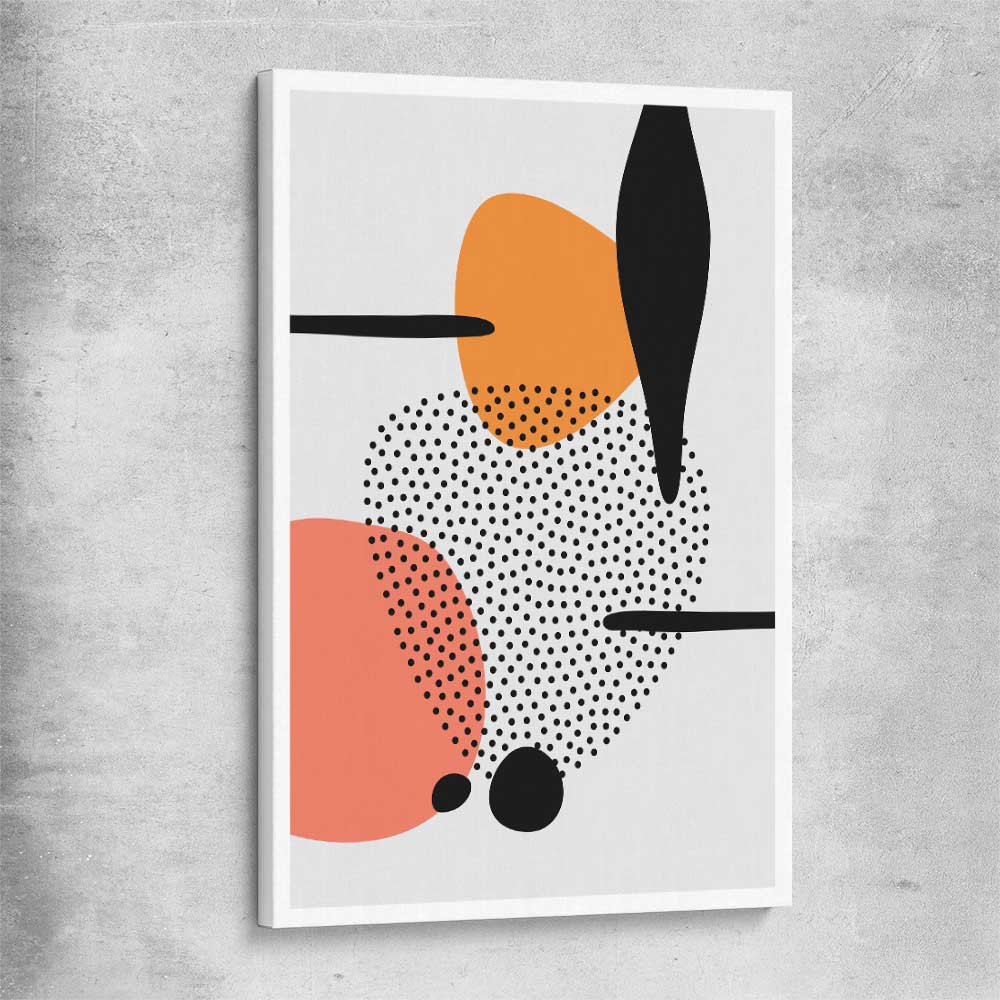 Formations Two stretched canvas - part of our high quality canvas abstract wall art collection
