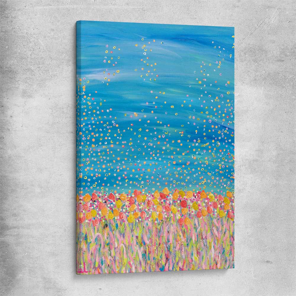 Freedom stretched canvas - part of our high quality canvas abstract wall art collection
