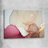 Maroon Depth stretched canvas - part of our high quality canvas abstract wall art collection
