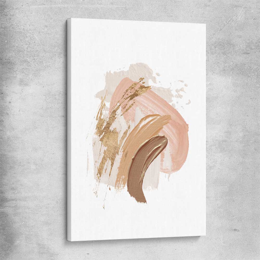 Neutral Strokes Three stretched canvas - part of our high quality canvas abstract wall art collection