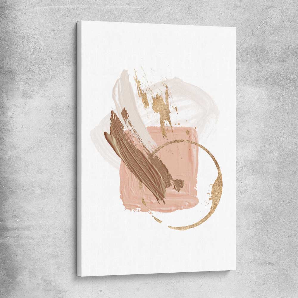 Neutral Strokes Two stretched canvas - part of our high quality canvas abstract wall art collection