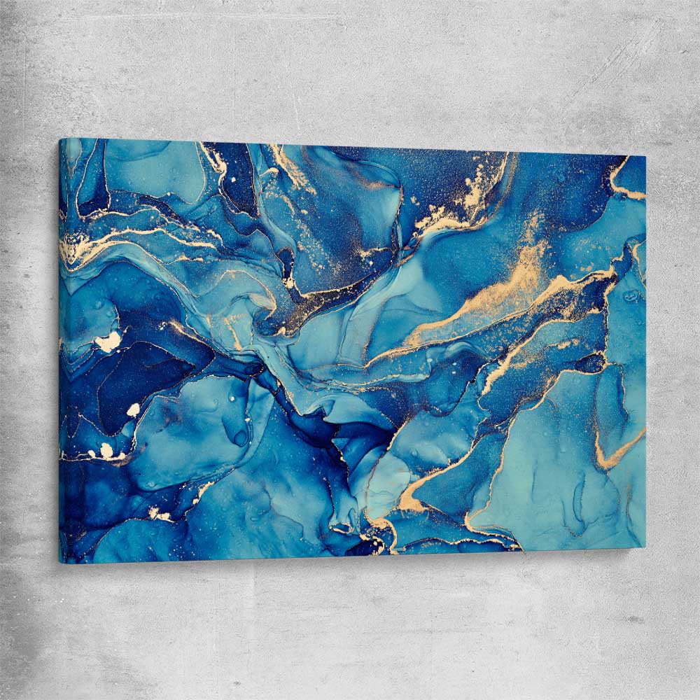 Ocean Dreaming stretched canvas - part of our high quality canvas abstract wall art collection