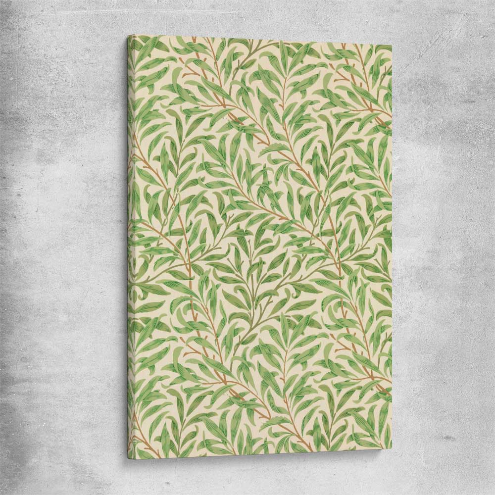Classic wall art and canvas print of Willow Bough William Morris on a stretched canvas