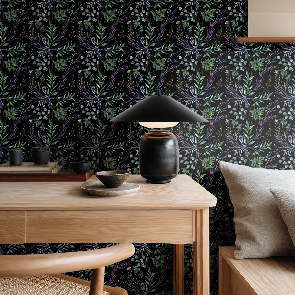 Botanical Greenery Wallpaper
