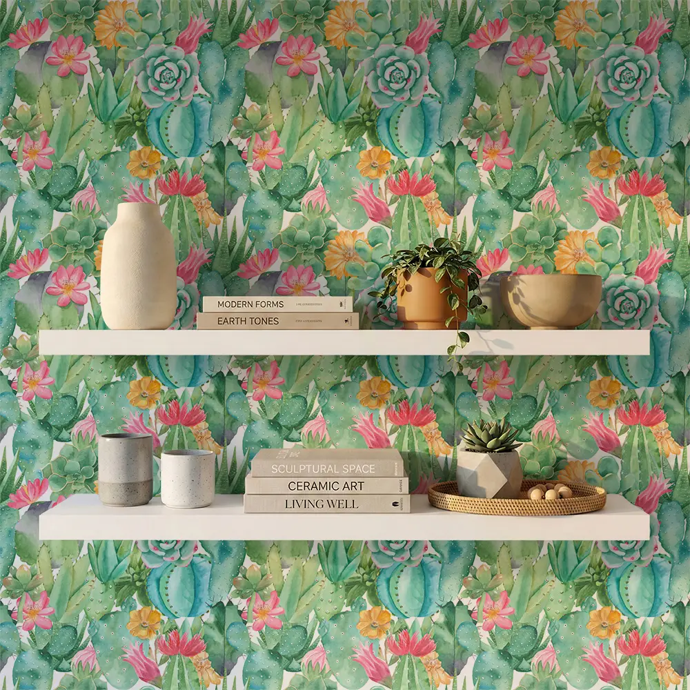Botanical Mirage Wallpaper