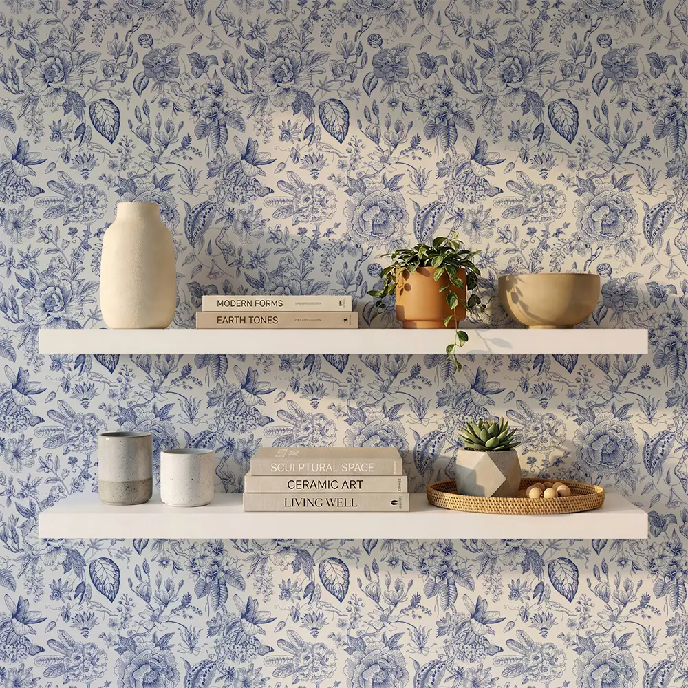 Vintage Floral Wallpaper