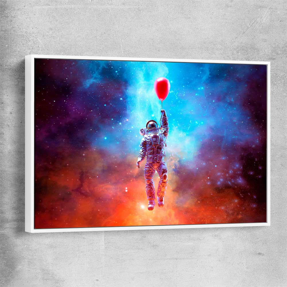 No Limits white framed canvas - part of our high quality fashion canvas wall art and prints collection