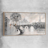 Captured By You raw oak framed canvas - part of our high quality canvas abstract wall art collection