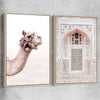 Taj in Arga Pair raw oak framed canvas is a high quality print in our city skyline, travel prints and maps collection