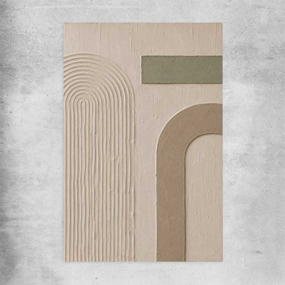 Arches No. 1 rolled print - part of our high quality canvas abstract wall art collection