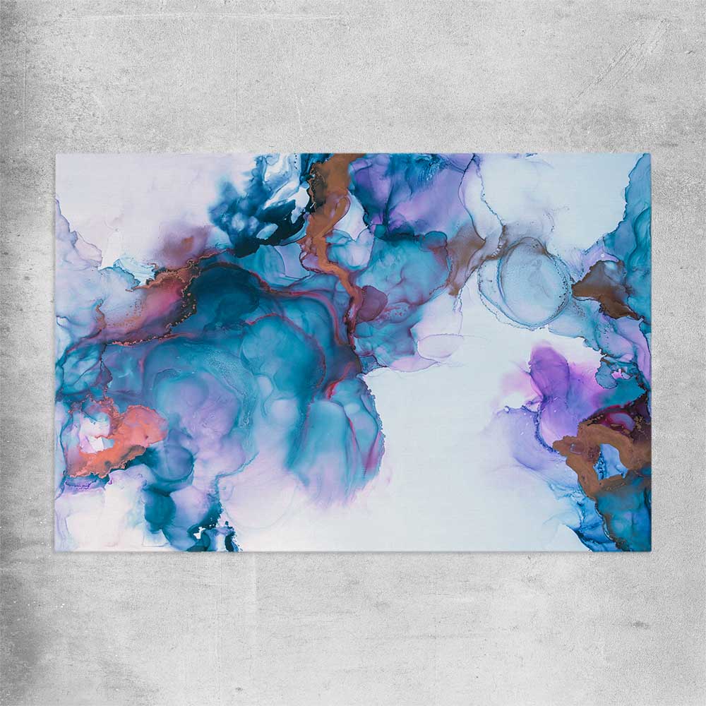 Blue Dreaming rolled print - part of our high quality canvas abstract wall art collection