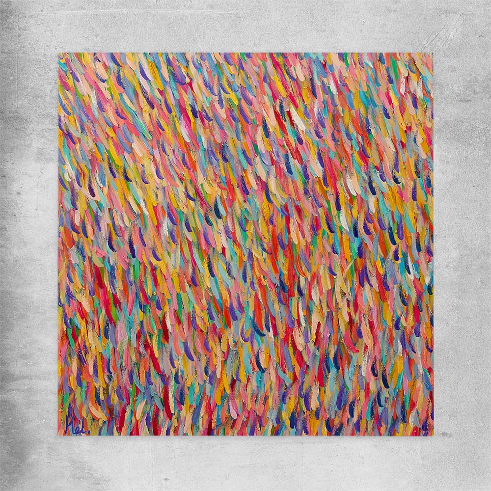 Colour Envy rolled print - part of our high quality canvas abstract wall art collection