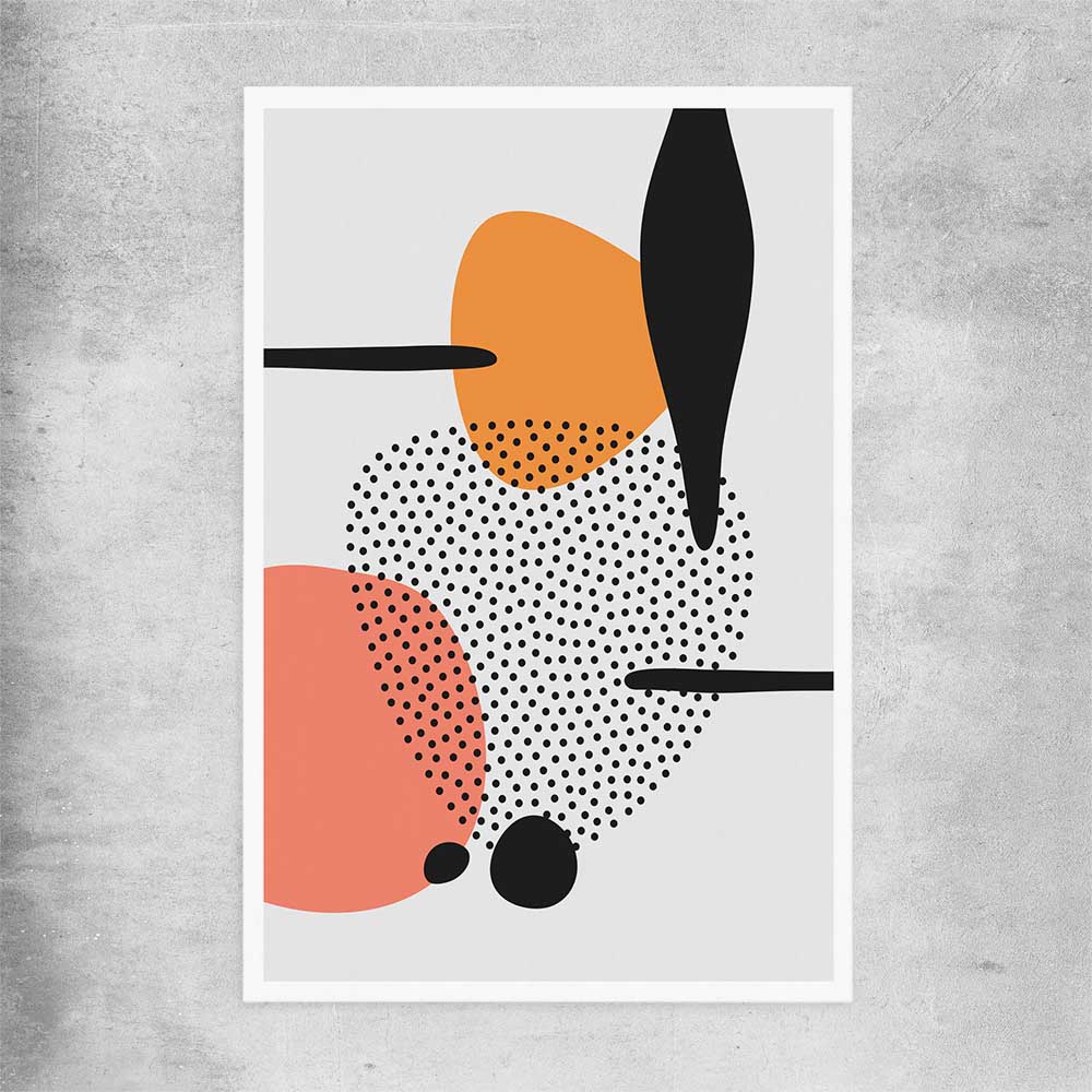 Formations Two rolled print - part of our high quality canvas abstract wall art collection