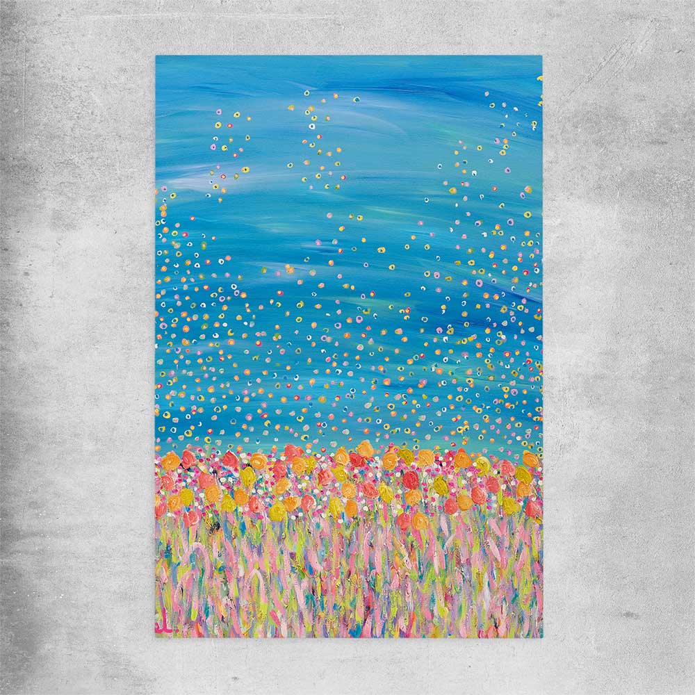Freedom rolled print - part of our high quality canvas abstract wall art collection