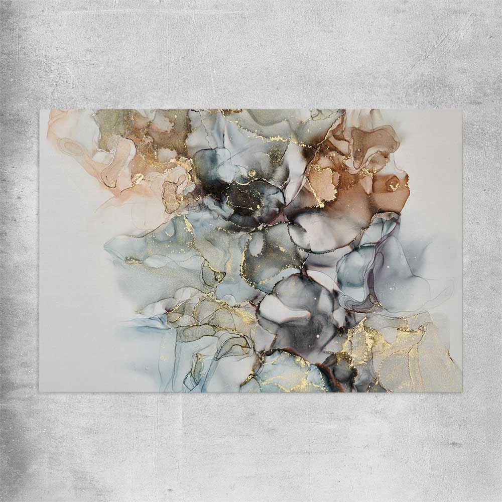Luxury Waves rolled print - part of our high quality canvas abstract wall art collection