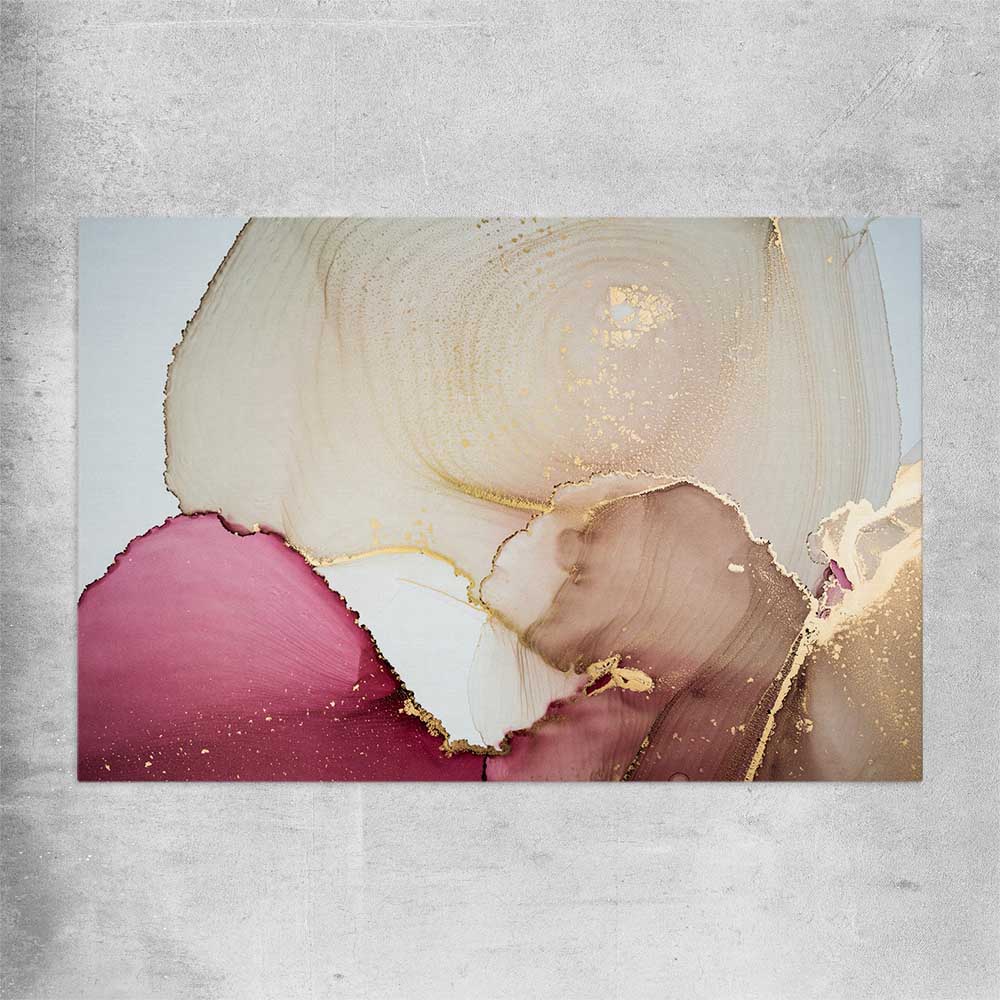 Maroon Depth rolled print - part of our high quality canvas abstract wall art collection