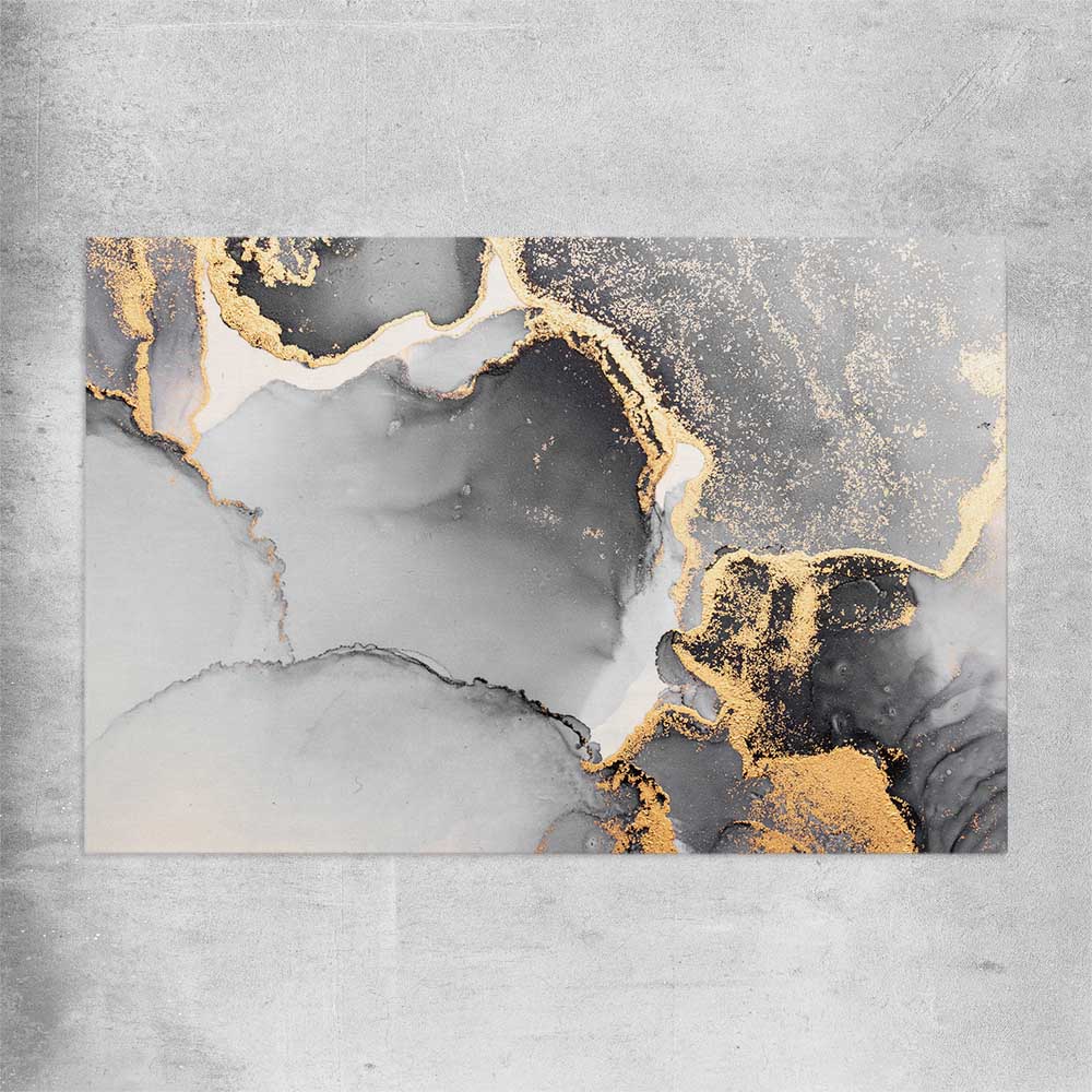 Meandering Greys rolled print - part of our high quality canvas abstract wall art collection