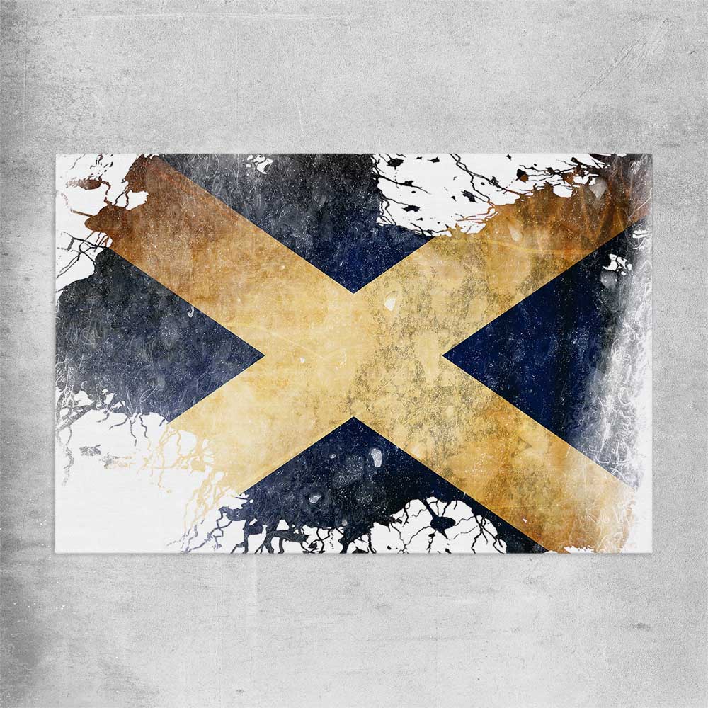 Scottish Flag rolled print is a high quality print in our city skyline, travel prints and maps collection