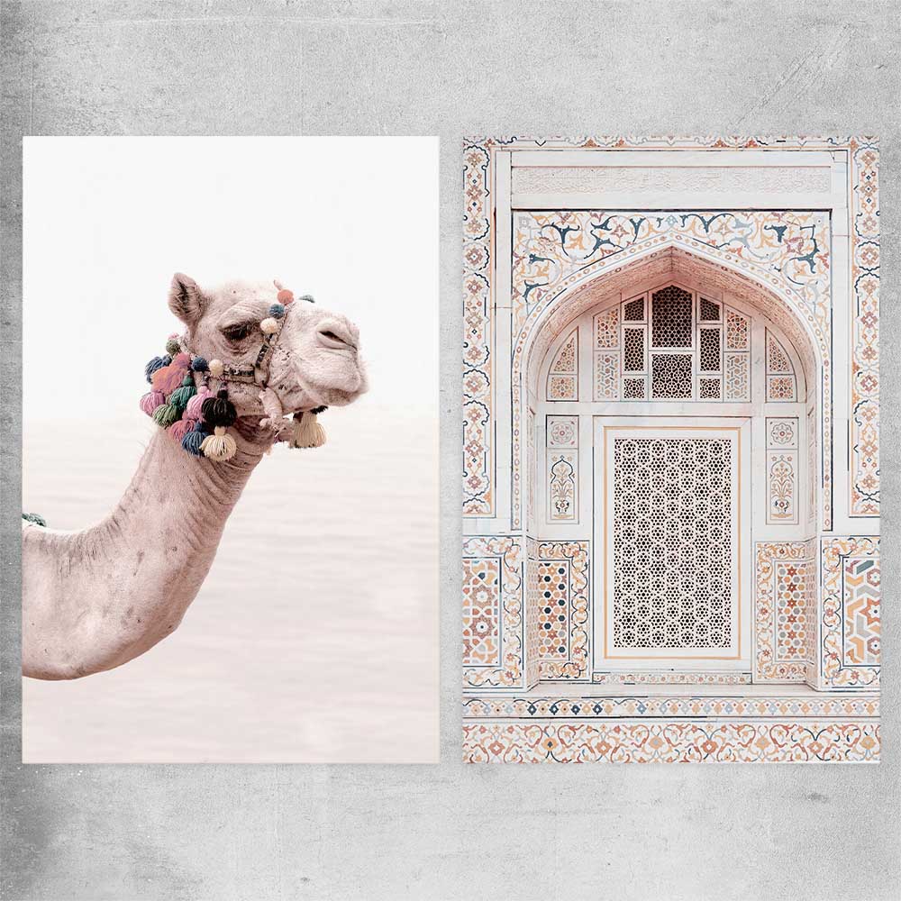 Taj in Arga Pair rolled print is a high quality print in our city skyline, travel prints and maps collection