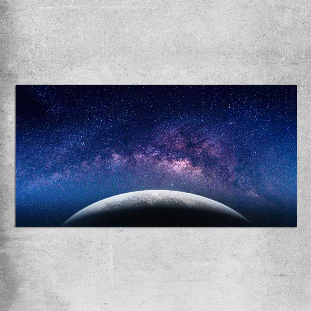 Space prints and wall art of Earth View on a rolled print