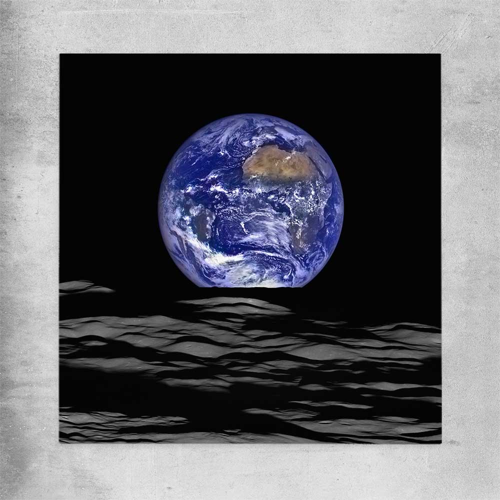 Space prints and wall art of The Earth on a rolled print