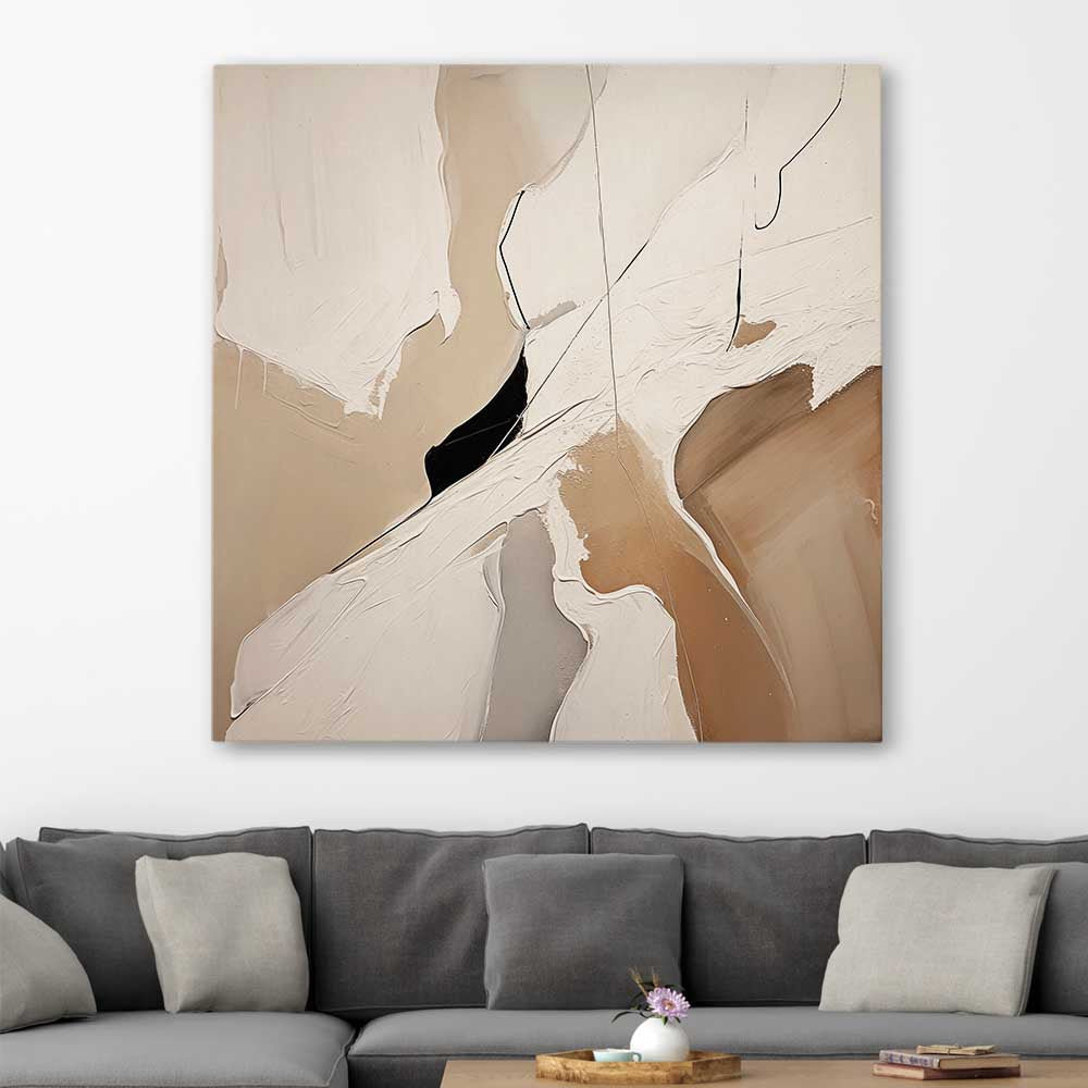 Neutral Abstract Wall Art
