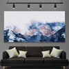 Abstract Mountains stretched canvas displayed in a room - part of our high quality canvas abstract wall art collection