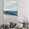 Beach Shades stretched canvas displayed in a room - part of our high quality canvas abstract wall art collection