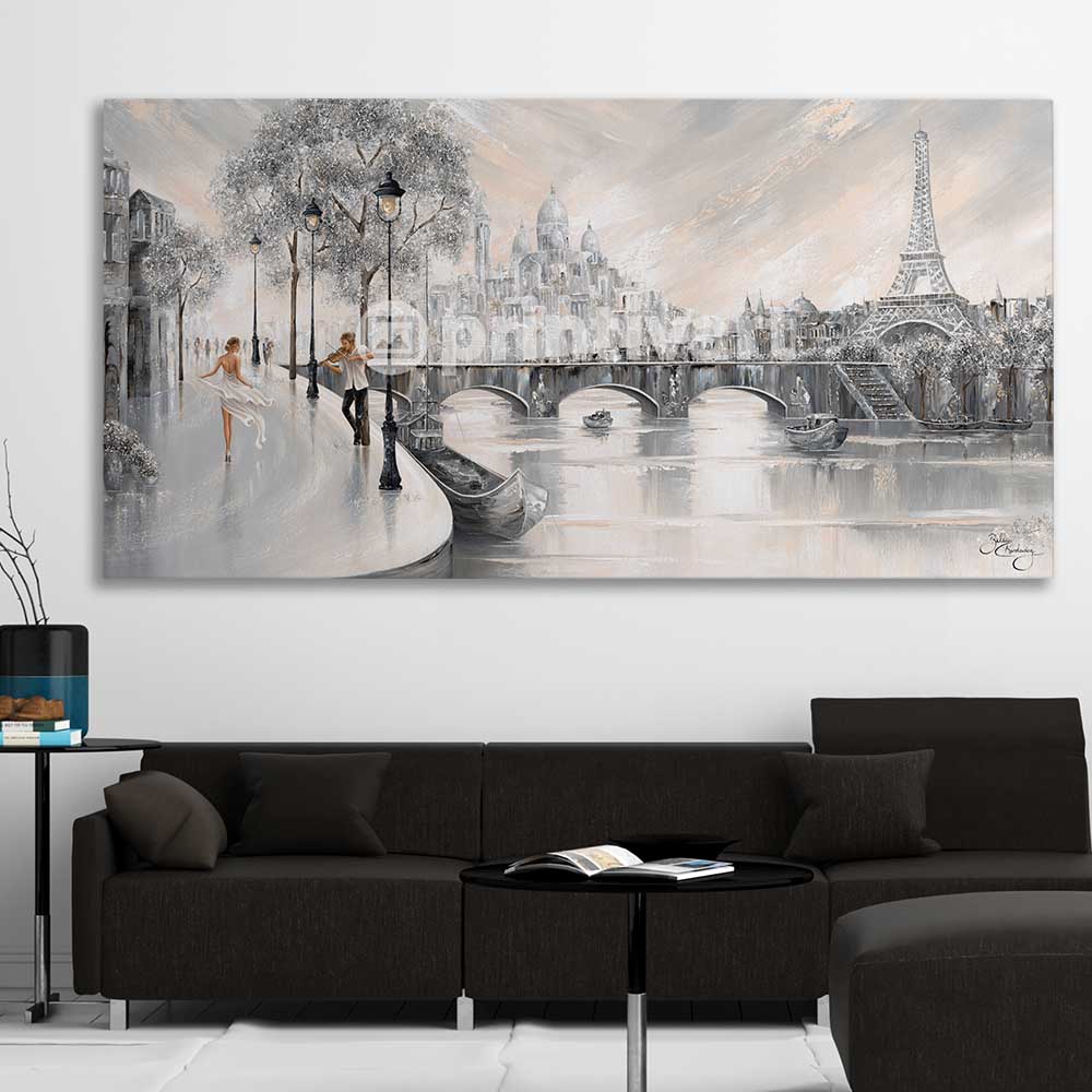 Captured By You stretched canvas displayed in a room - part of our high quality canvas abstract wall art collection