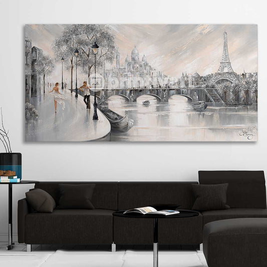 Captured By You stretched canvas displayed in a room - part of our high quality canvas abstract wall art collection