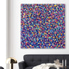 Depths of Colour stretched canvas displayed in a room - part of our high quality canvas abstract wall art collection