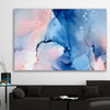 Ethereal Smoke stretched canvas displayed in a room - part of our high quality canvas abstract wall art collection