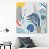 Gentle Growth stretched canvas displayed in a room - part of our high quality canvas abstract wall art collection