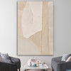 Quiet Forms stretched canvas displayed in a room - part of our high quality canvas abstract wall art collection