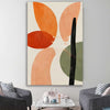 Terra Firma stretched canvas displayed in a room - part of our high quality canvas abstract wall art collection