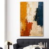 Terra Tide stretched canvas displayed in a room - part of our high quality canvas abstract wall art collection