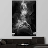 Smoke Haze stretched canvas displayed in a room - part of our high quality fashion canvas wall art and prints collection