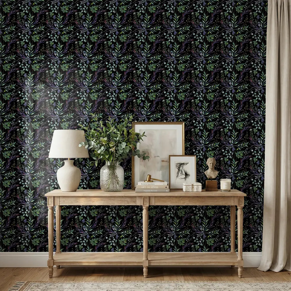 Botanical Greenery Wallpaper
