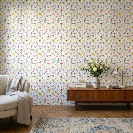 Cottage Flora Wallpaper