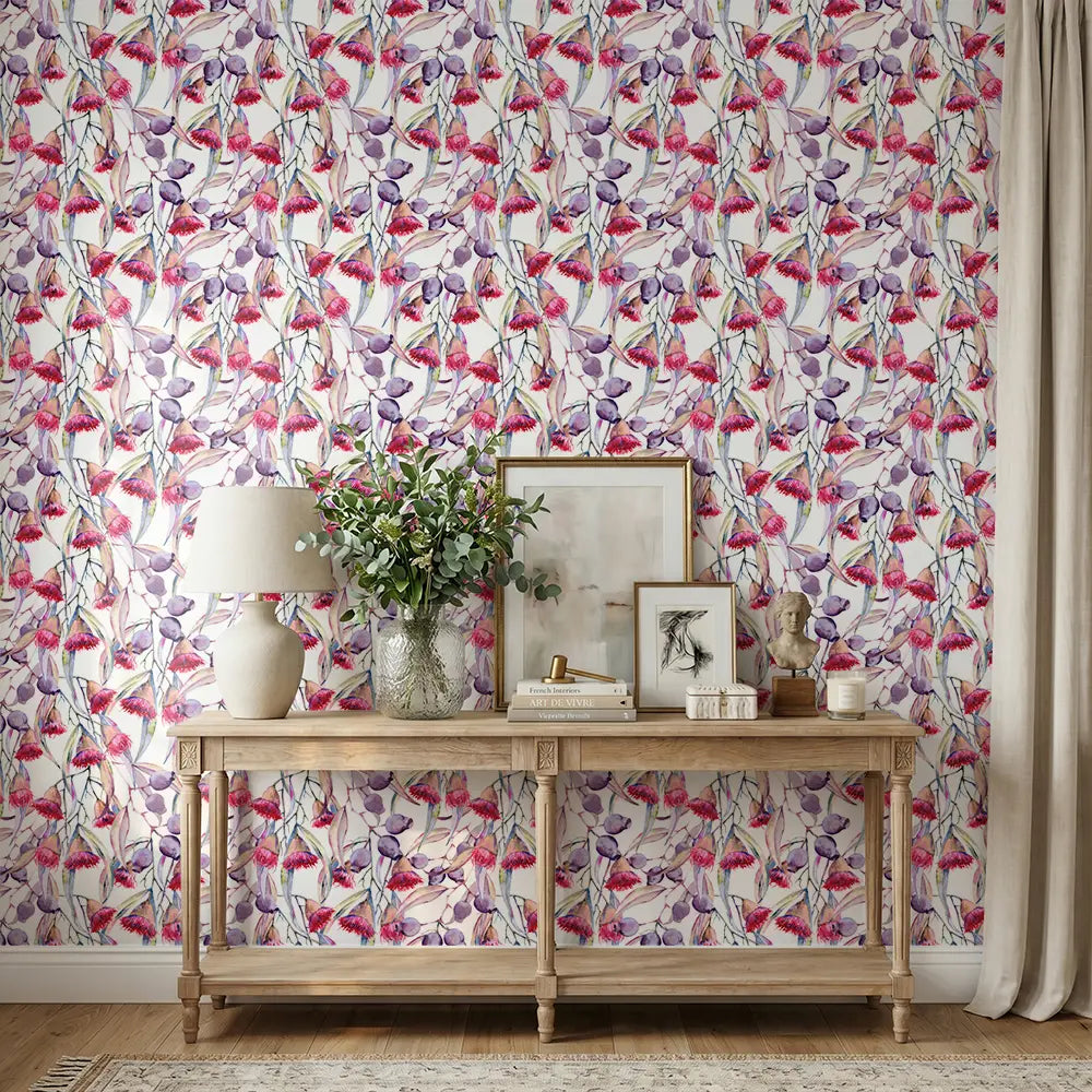 Vibrant Gum Flowers Wallpaper