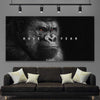 Have No Fear stretched canvas displayed in a room - part of our high quality fashion canvas wall art and prints collection