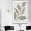 Floral print of Vintage Floral Three on a stretched canvas displayed in a room