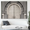 Ancient Morocco stretched canvas displayed in a room is a high quality print in our city skyline, travel prints and maps collection
