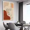 Portrait Daydream stretched canvas displayed from an angle in a room - part of our high quality canvas abstract wall art collection