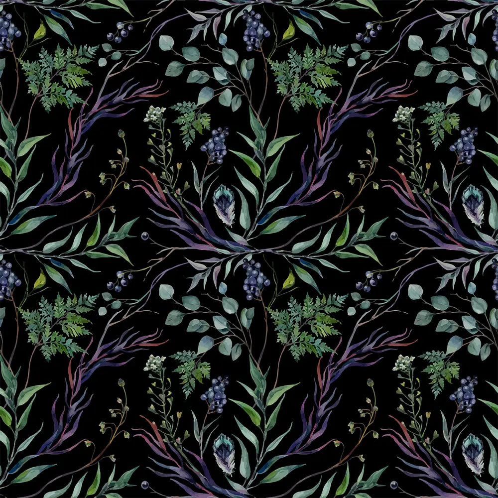 Botanical Greenery Wallpaper